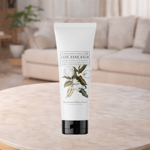 Empire Australia Classic White Florals Hand Balm 125ml