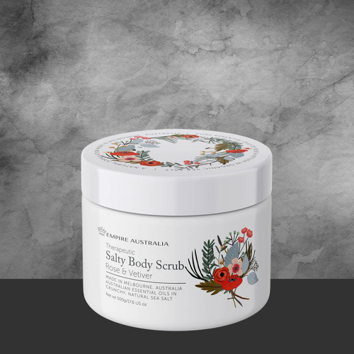 Empire Australia Therapeutic Rose & Vetiver Body Scrub
