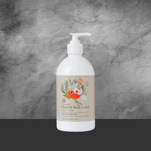 Empire Australia Therapeutic Rose & Vetiver Hand And Body Lotion