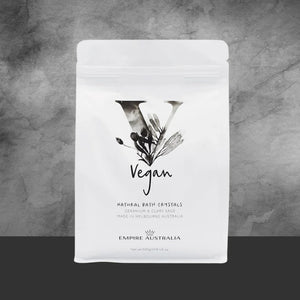 Empire Australia Vegan Geranium & Clary Bath Crystals 500g - Tastebuds