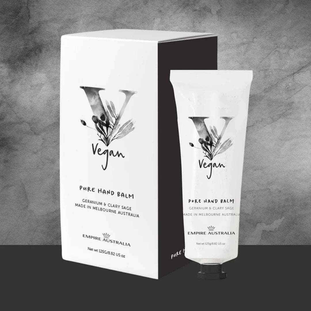 Empire Australia Vegan Geranium & Clary Sage Pure Hand Balm 125g - Tastebuds