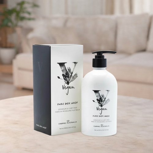 Empire Australia Vegan Geranium & Clary Sage Body Wash 500ml