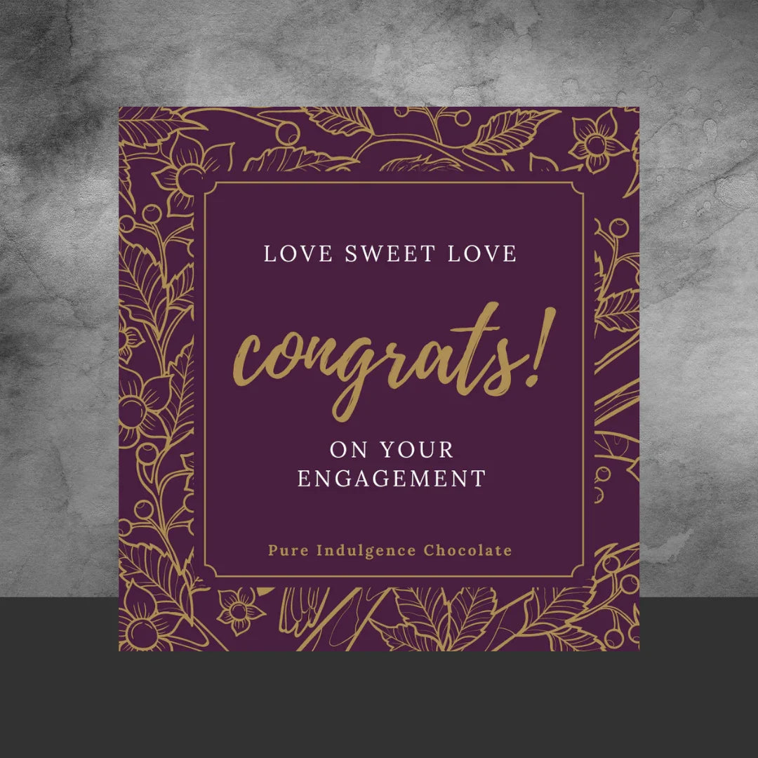 Engagement Congrats Chocolatier Chocolate Box 40g - Tastebuds