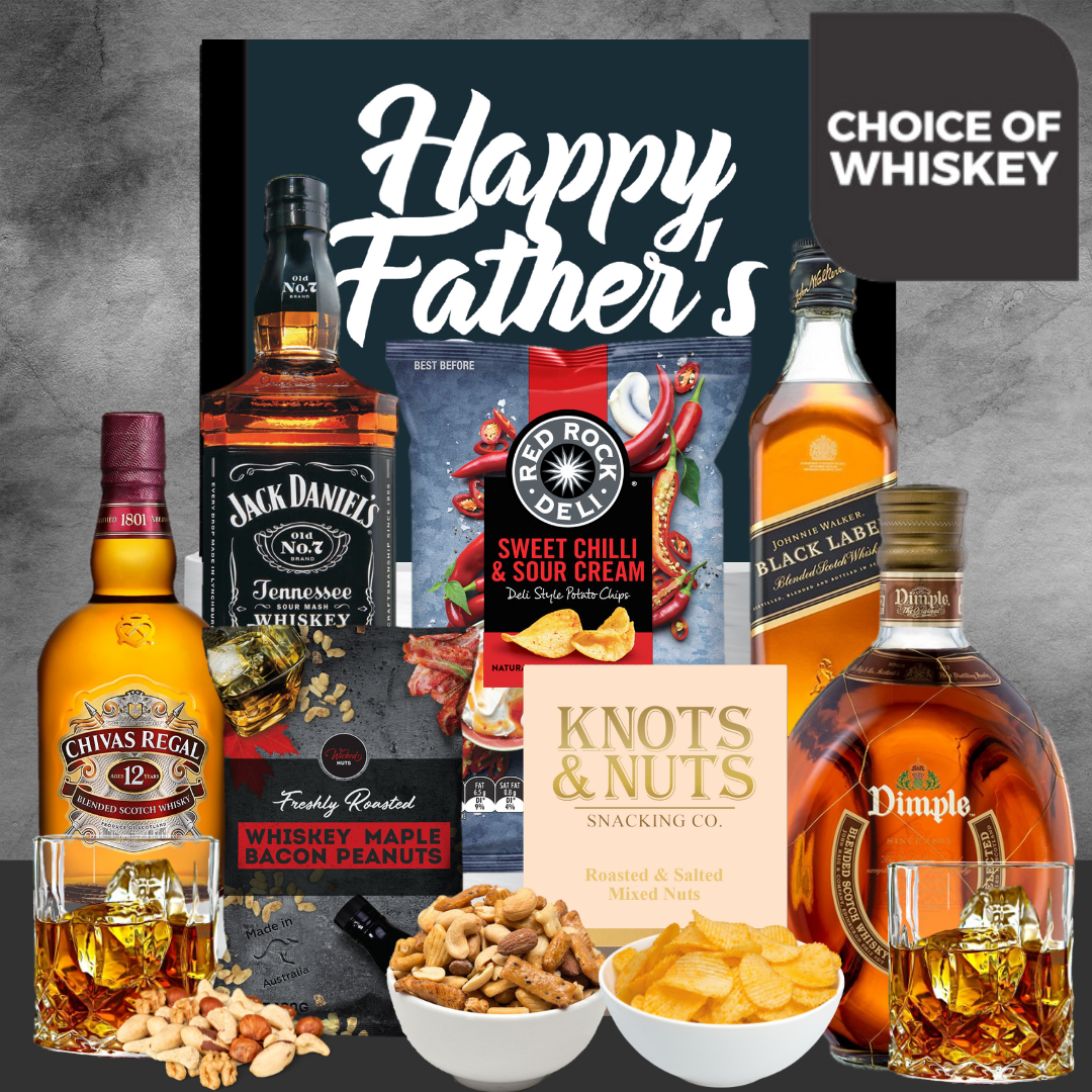 Father's Day Whisky & Snack Hamper