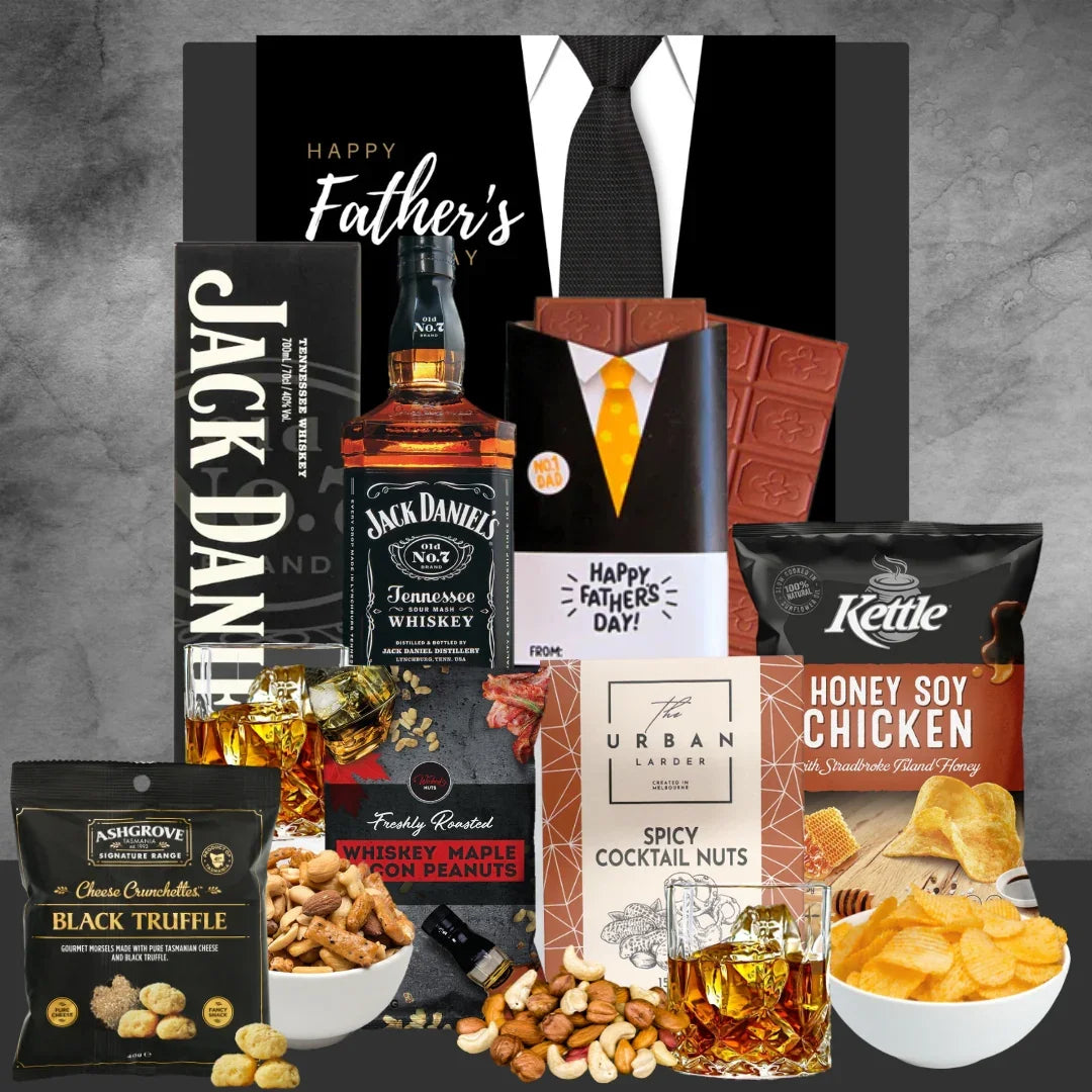 Father's Day Whisky & Snack Hamper - Tastebuds