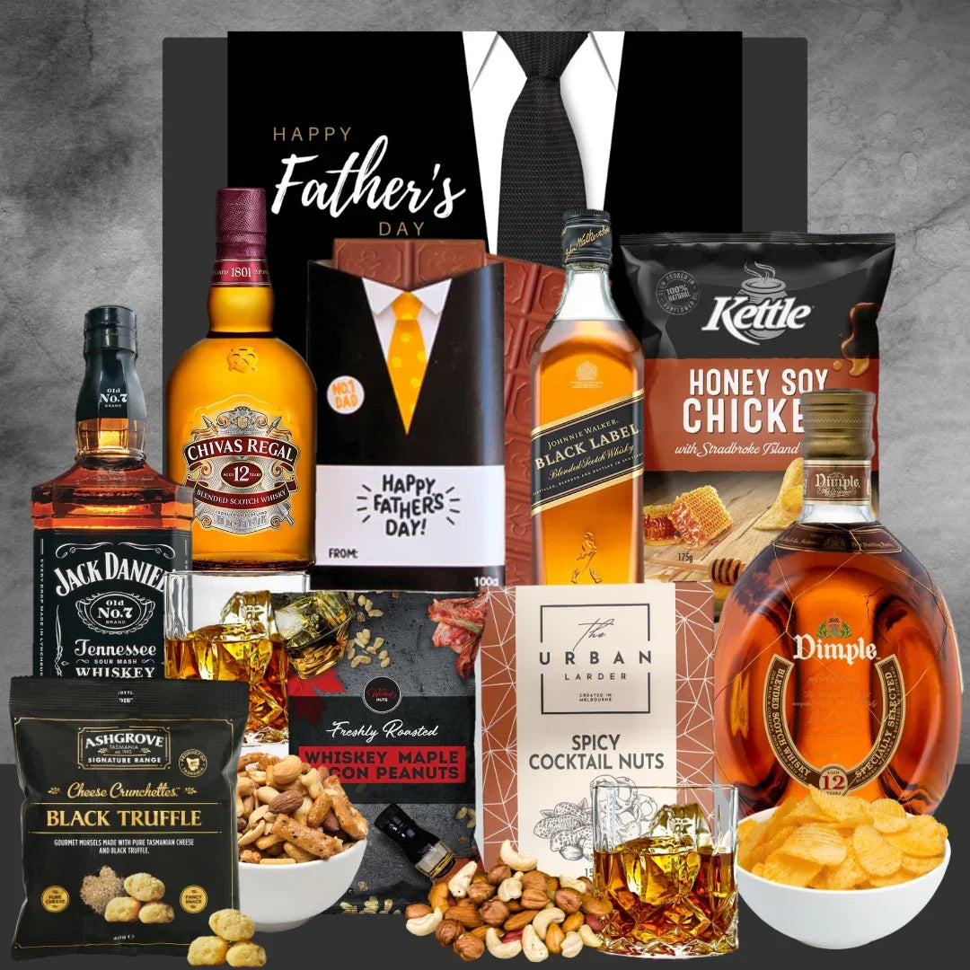 Father's Day Whisky & Snack Hamper - Tastebuds