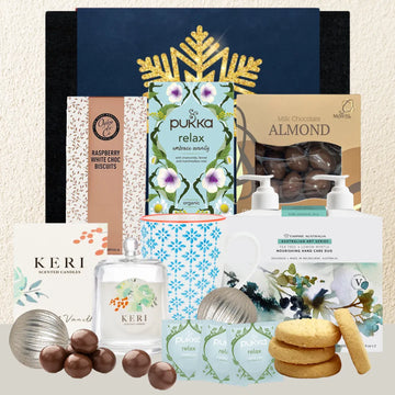 Festive Cozy Tea Time Self-Care Hamper