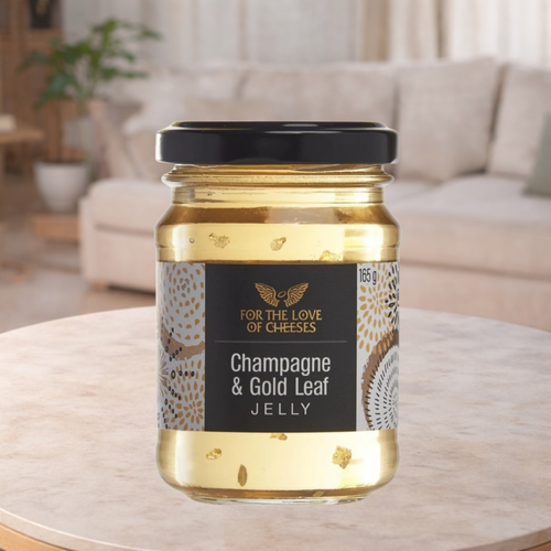 For The Love Of Cheeses Champagne & Gold Leaf Jelly 165g