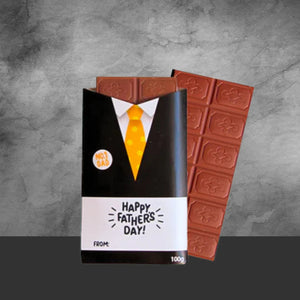 Freckleberry Father’s Day - Assorted Chocolate Blocks - Suit Sleeves - Tastebuds