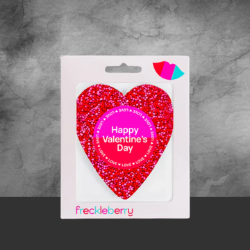Freckleberry Valentine's Red Freckle Heart 40g