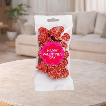 Freckleberry Milk Chocolate Freckles Red Hearts 130g