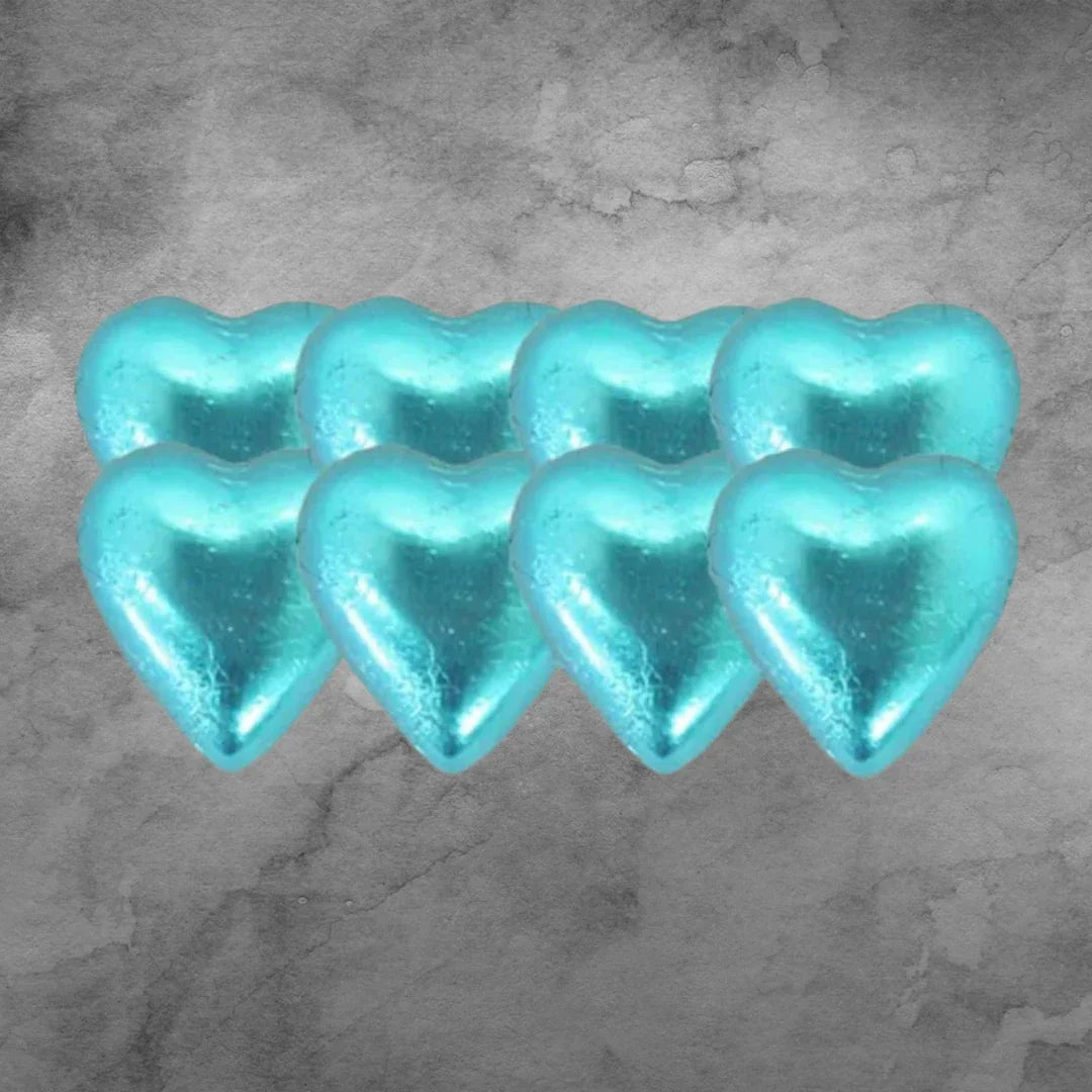8 Aqua Chocolatier Belgian Chocolate Hearts - Tastebuds