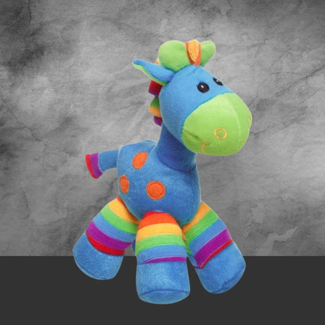 Gerry Giraffe Aqua Blue Soft Toy - Tastebuds