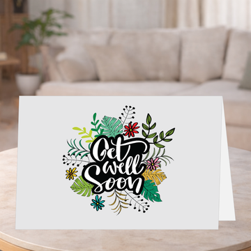 Get Well Greeting Card