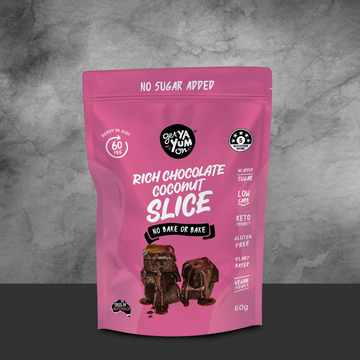 Get Ya Yum On Rich Chocolate Coconut Slice 60g