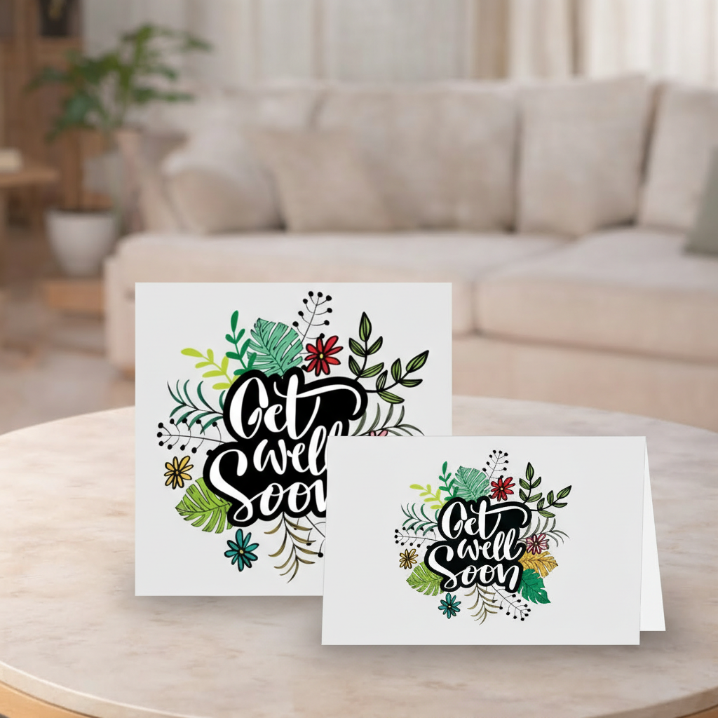 Get Well Soon Sleeve + Card Bundle