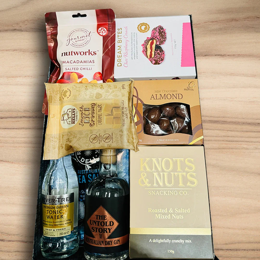 Gin & Tonic Alcohol Gift Hamper - Tastebuds