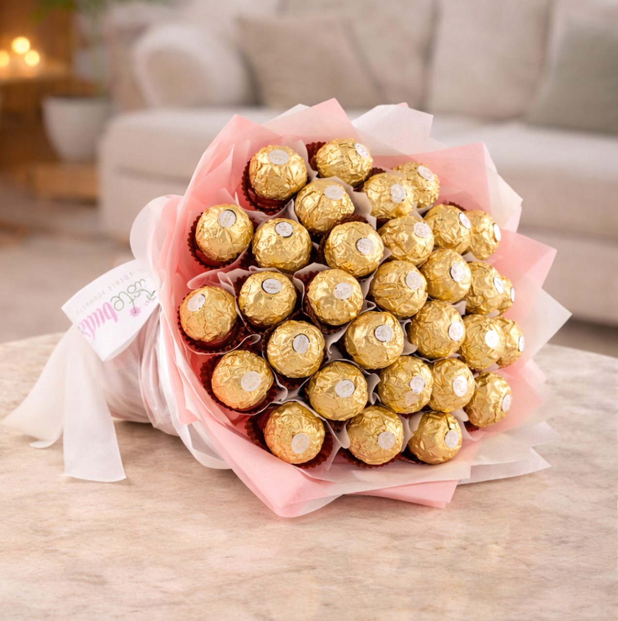 Gold Indulgence Chocolate Bouquet
