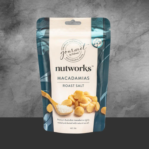 Nutworks Roast Salt Macadamias 75g