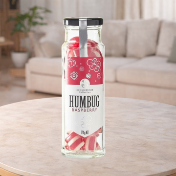 Gourmet Merchant Raspberry Humbugs 170g
