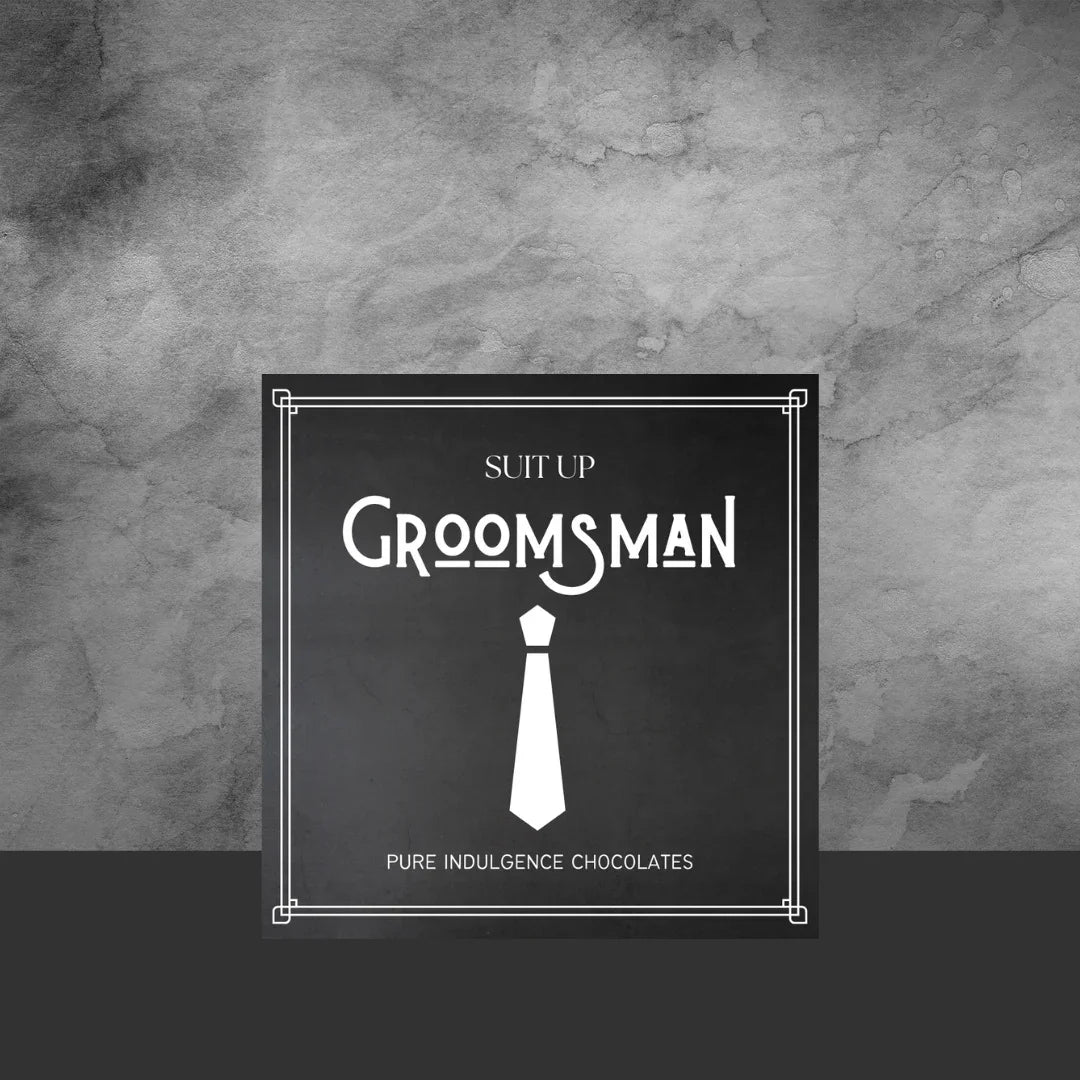 Groom’s Crew Chocolate Box 40g - Tastebuds