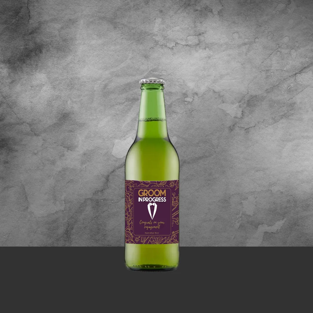 Groom in Progress Australian Beer 300ml - Tastebuds