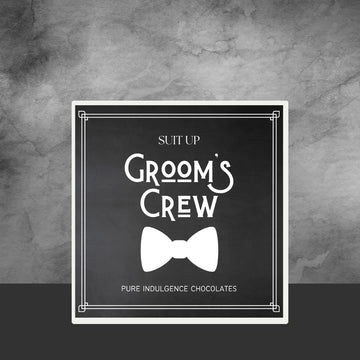Grooms Crew Chocolatier Chocolate Box - Tastebuds