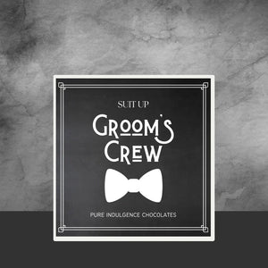Grooms Crew Chocolatier Chocolate Box - Tastebuds
