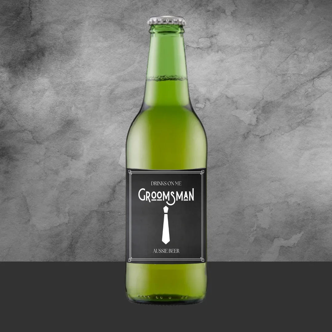 Groomsman Label Australian Beer 330ml - Tastebuds