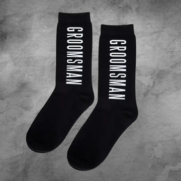Groomsman Wedding Socks - Tastebuds