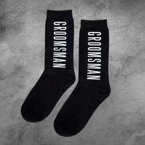 Groomsman Wedding Socks - Tastebuds