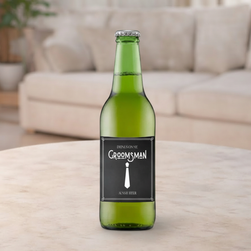 Groomsman Label Australian Beer 330ml