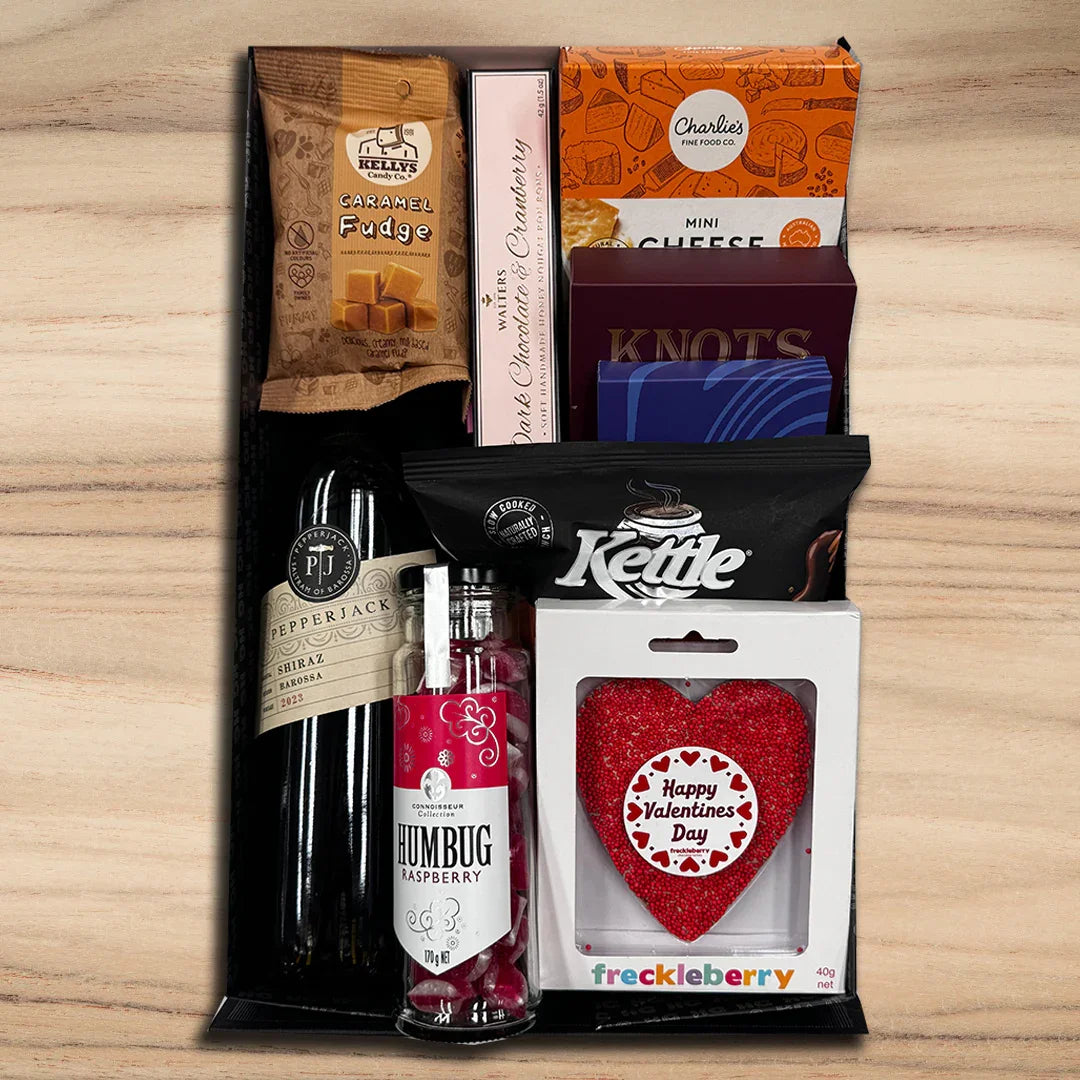 Valentine Loves Red Hamper - Tastebuds