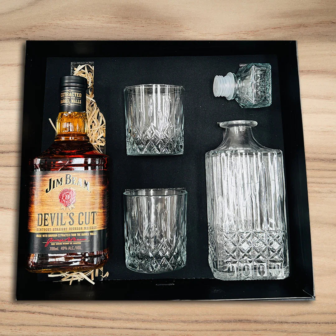Happy 21st Devil's Love Decanter Hamper - Tastebuds