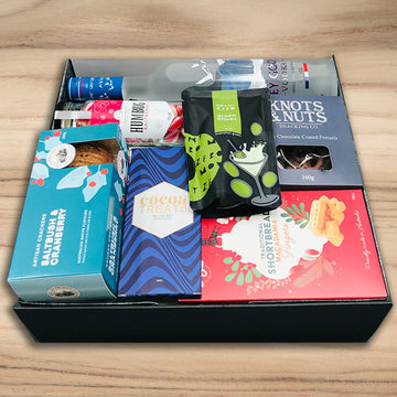 Vodka & Snacks Christmas Hamper - Tastebuds