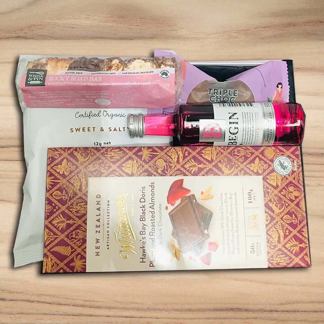 Christmas Pink Gin Treat Hamper - Tastebuds