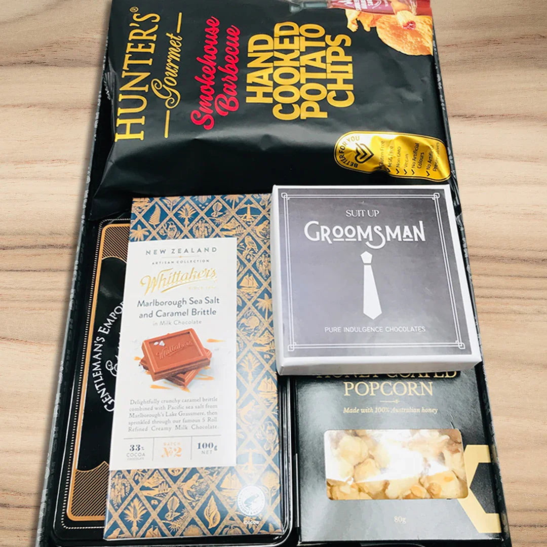 Card Games for the Groom's Crew Hamper - Tastebuds