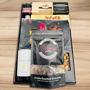 Mad Fish Chardonnay & Nibbles Hamper - Tastebuds