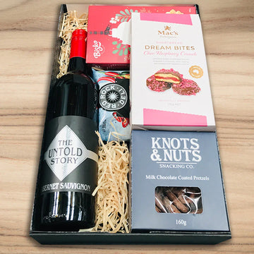 Red Wine Christmas Hamper For Her - Tastebuds