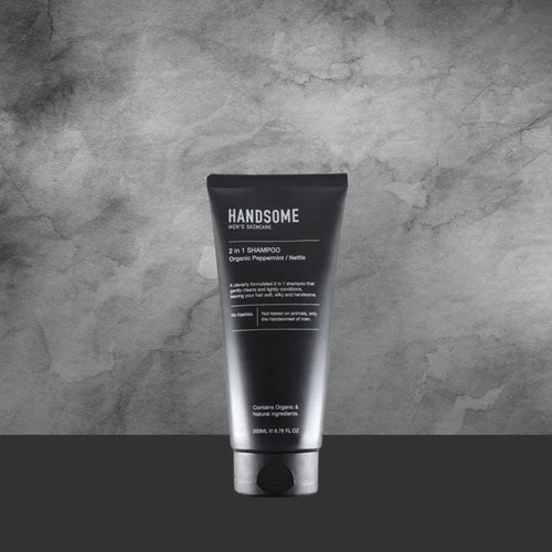 Handsome 2-in-1 Organic Peppermint/Nettle Shampoo