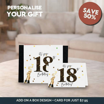 18th Happy Birthday Sleeve  + Card