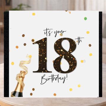 Happy 18th Decorative Sleeve