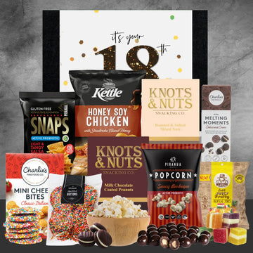 Happy 18th Savoury Delight Snack Hamper - Tastebuds