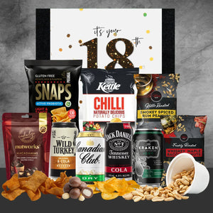 Happy 18th Whisky & Rum Mixers Pack - Tastebuds
