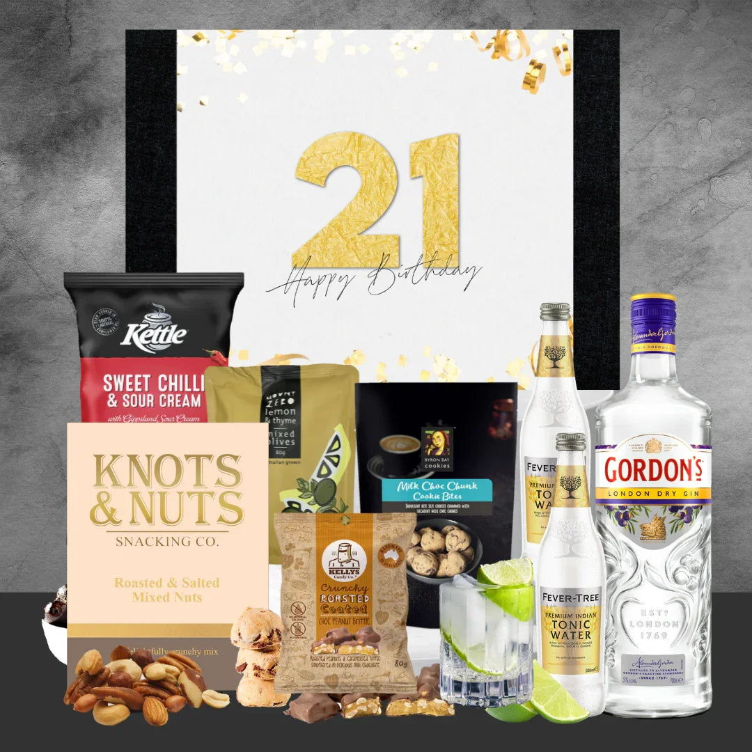 Happy 21st G&T with Gordon's Gin - Tastebuds