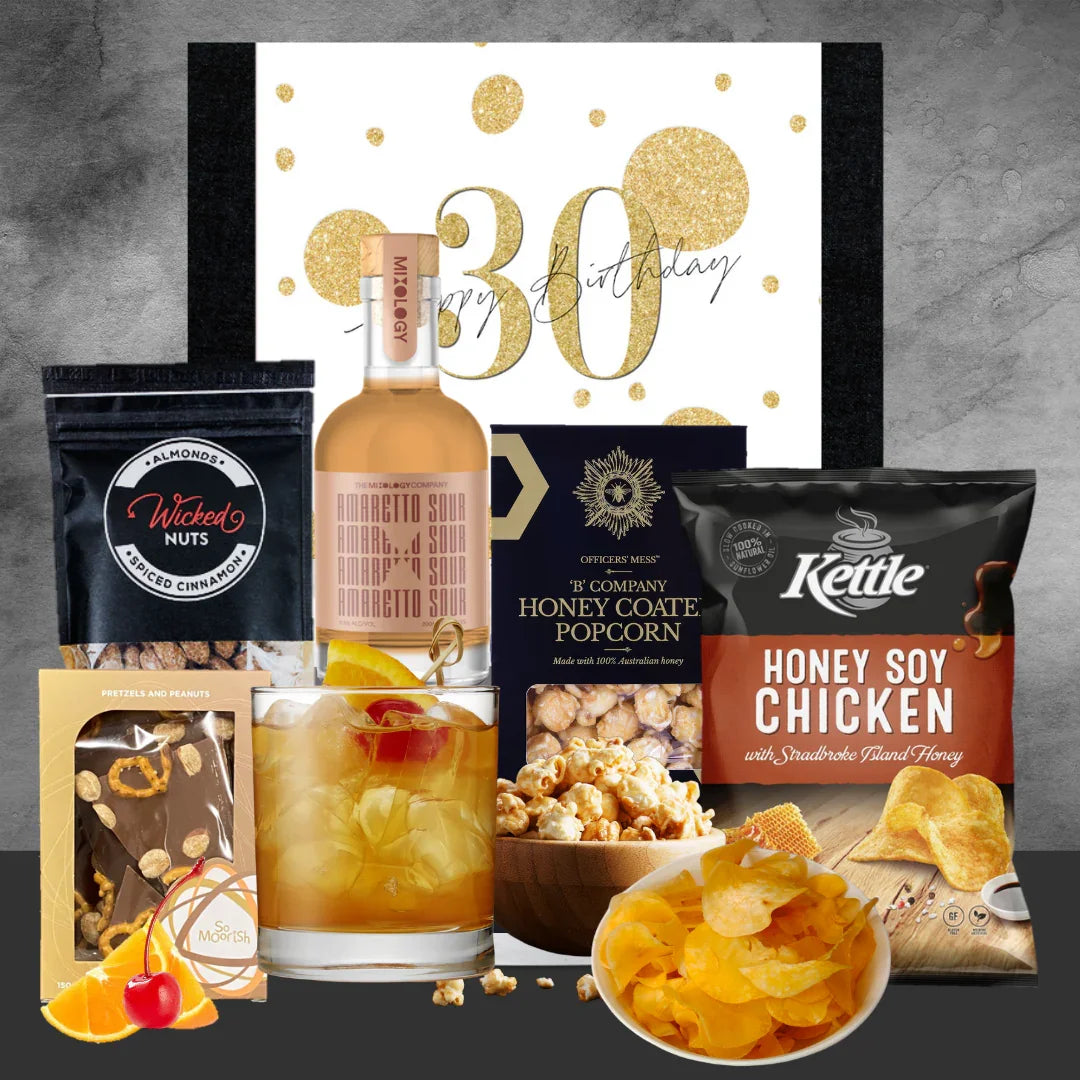 Happy 30th Cocktail Choice Hamper - Tastebuds