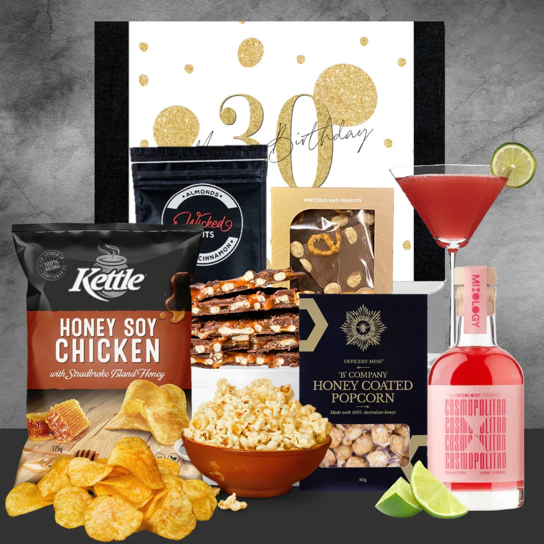 Happy 30th Cocktail Choice Hamper - Tastebuds