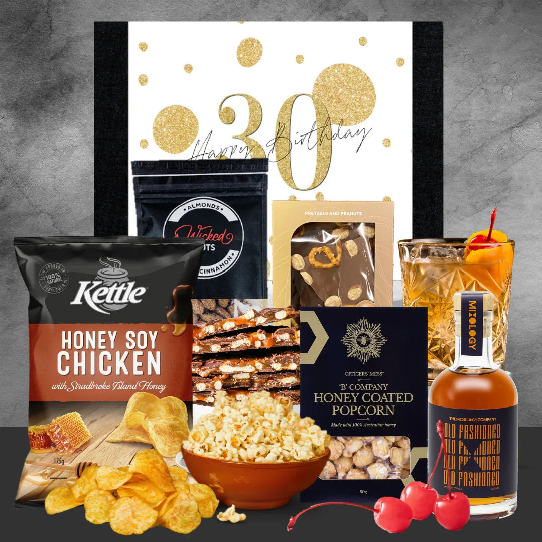 Happy 30th Cocktail Choice Hamper - Tastebuds