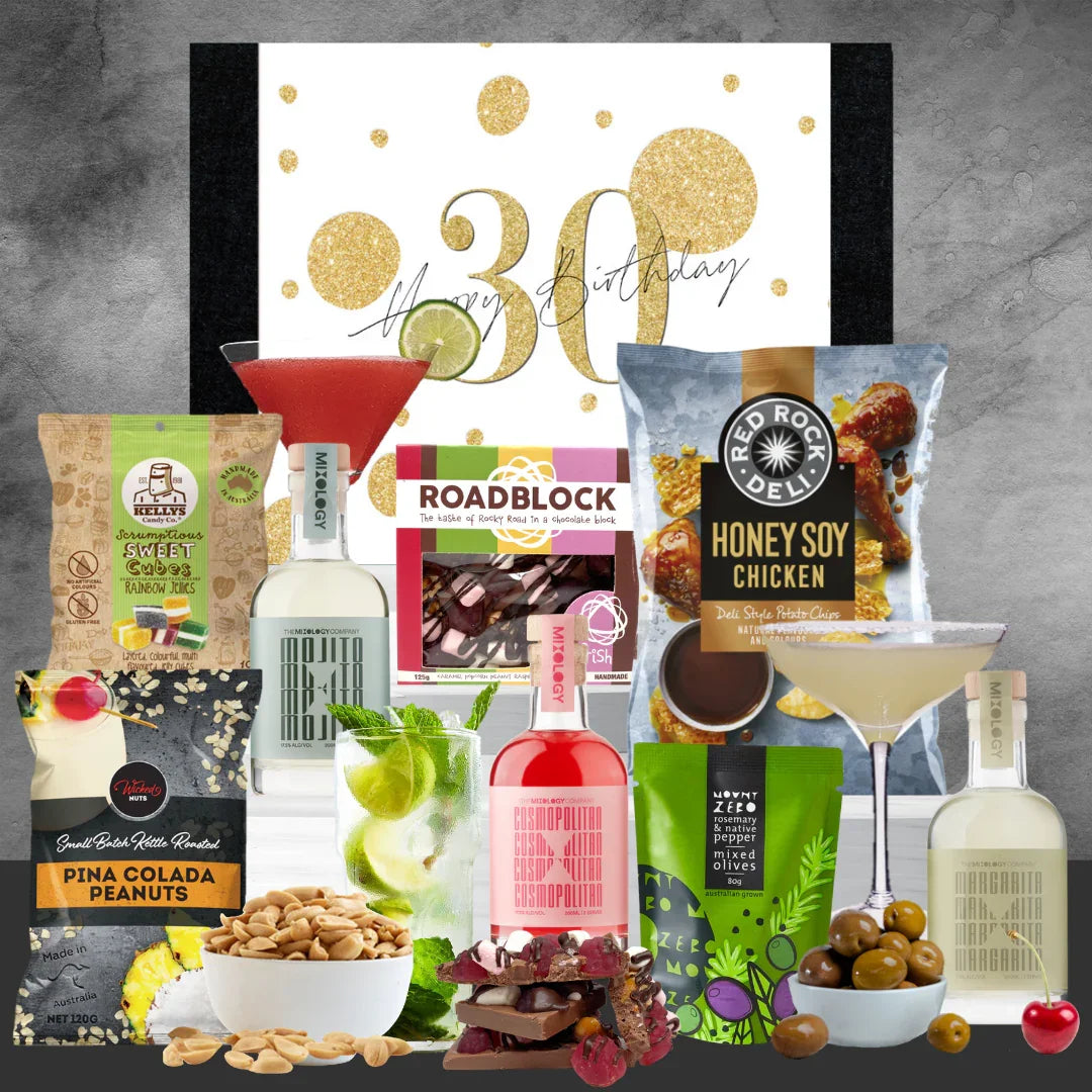 Happy 30th Mixology Cocktail Collection - Tastebuds