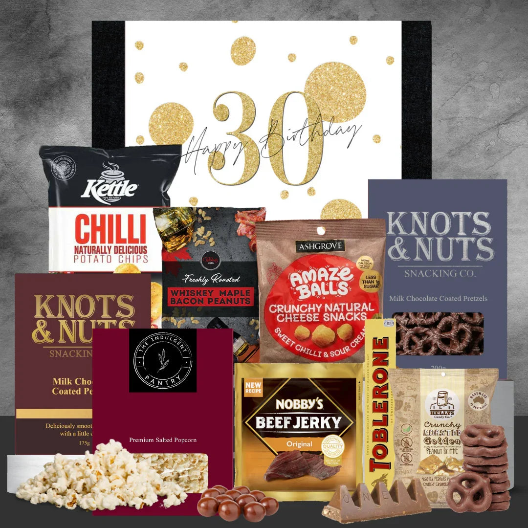 Happy 30th Tradies Snack Birthday - Tastebuds